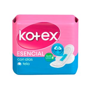 Kotex Esencial con Alas. 10 Unidades